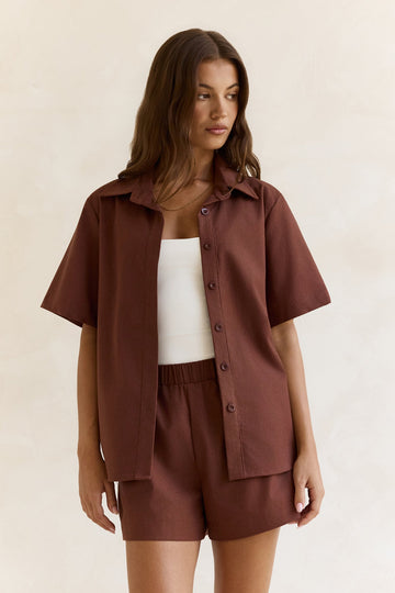 Found In Your Heart Shirt Brown