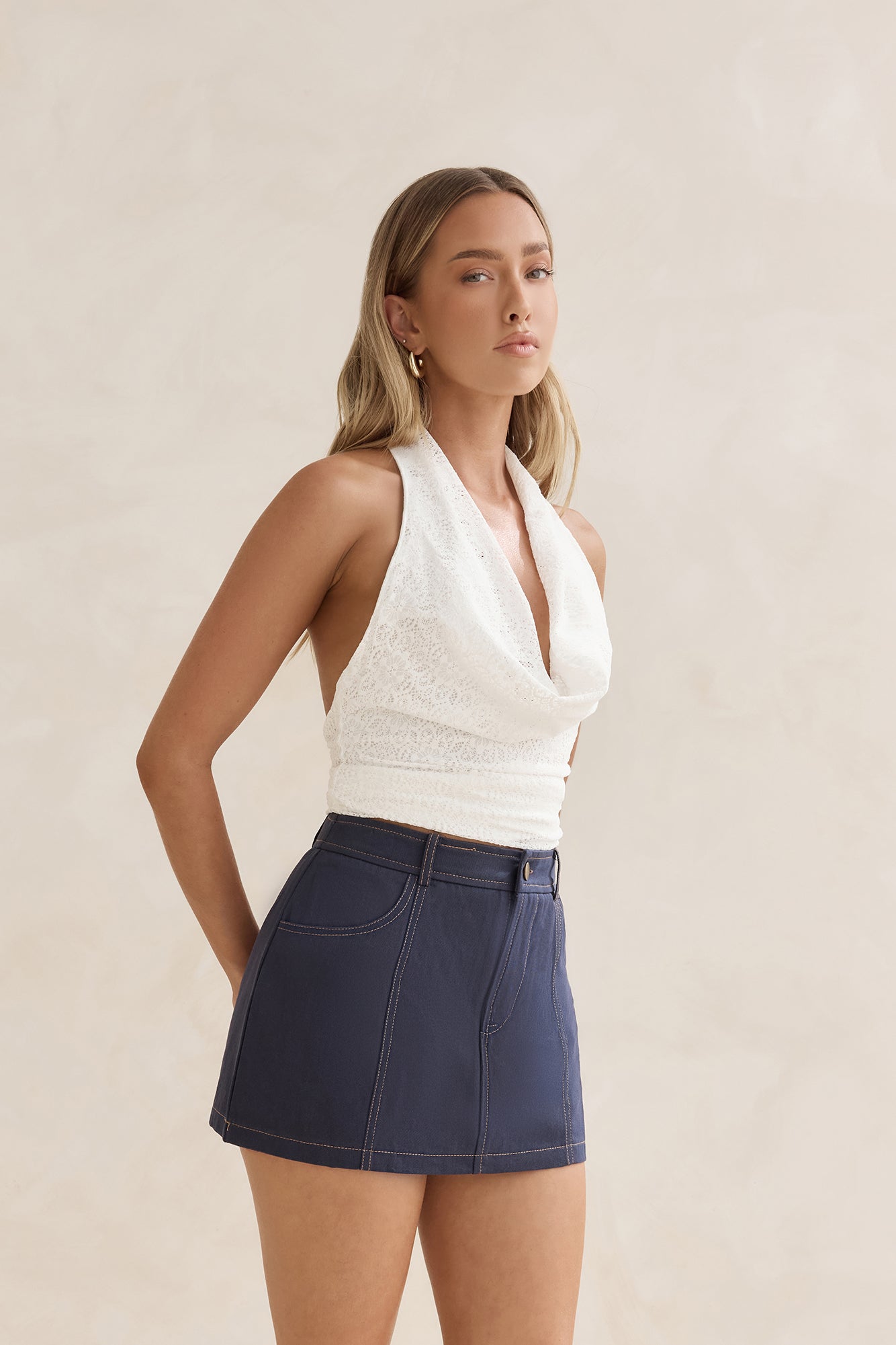 Maverick Skort Dark Blue