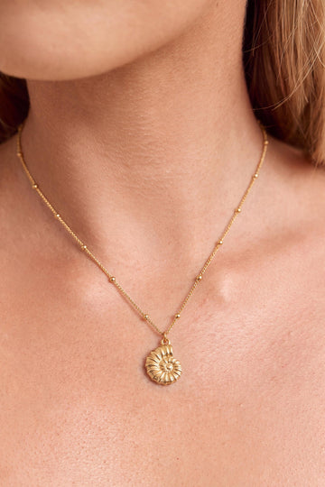 Seaside Soul Necklace Gold