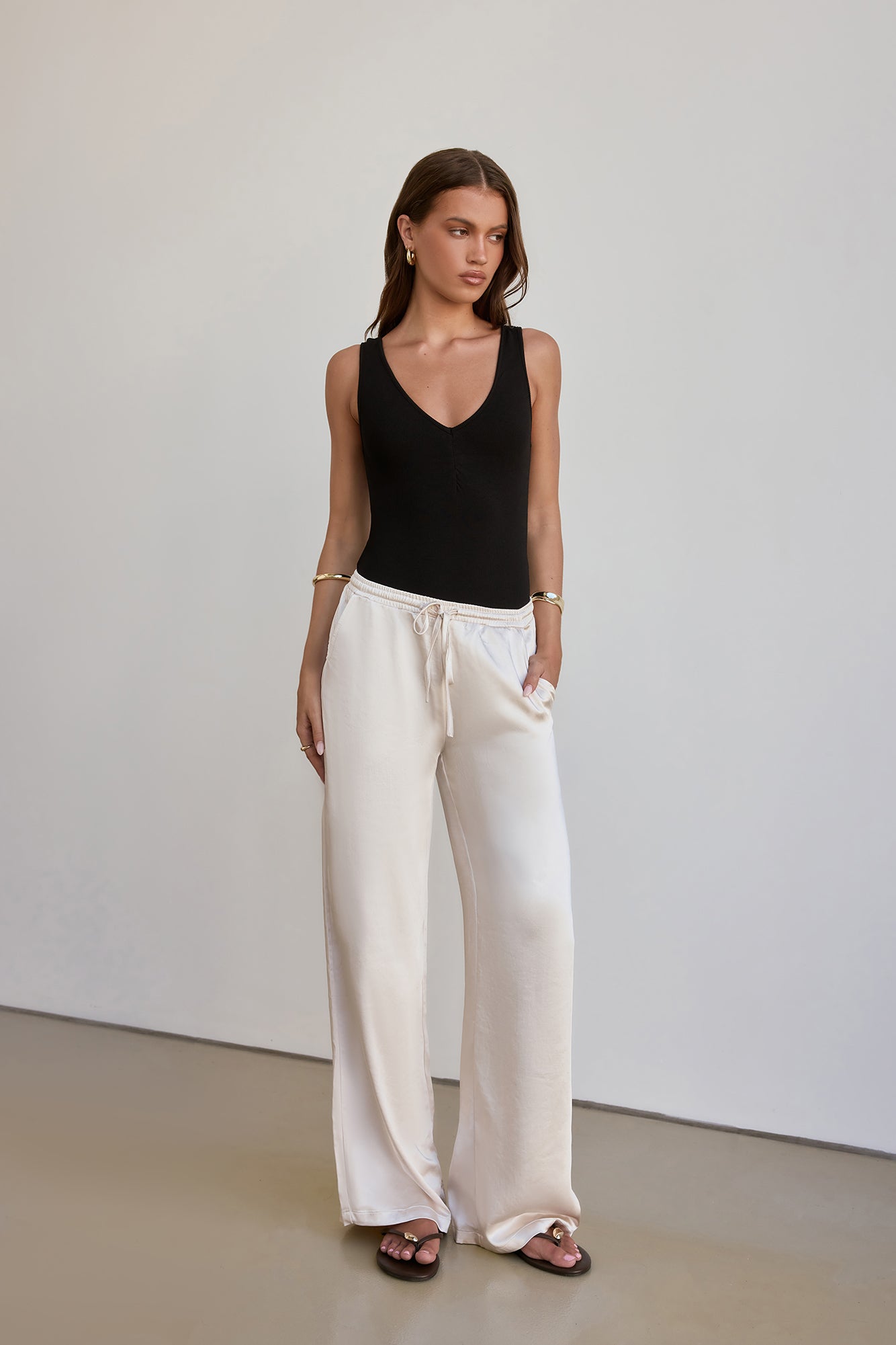 BASE Luxe Rib Effortless Essentials Bodysuit Black