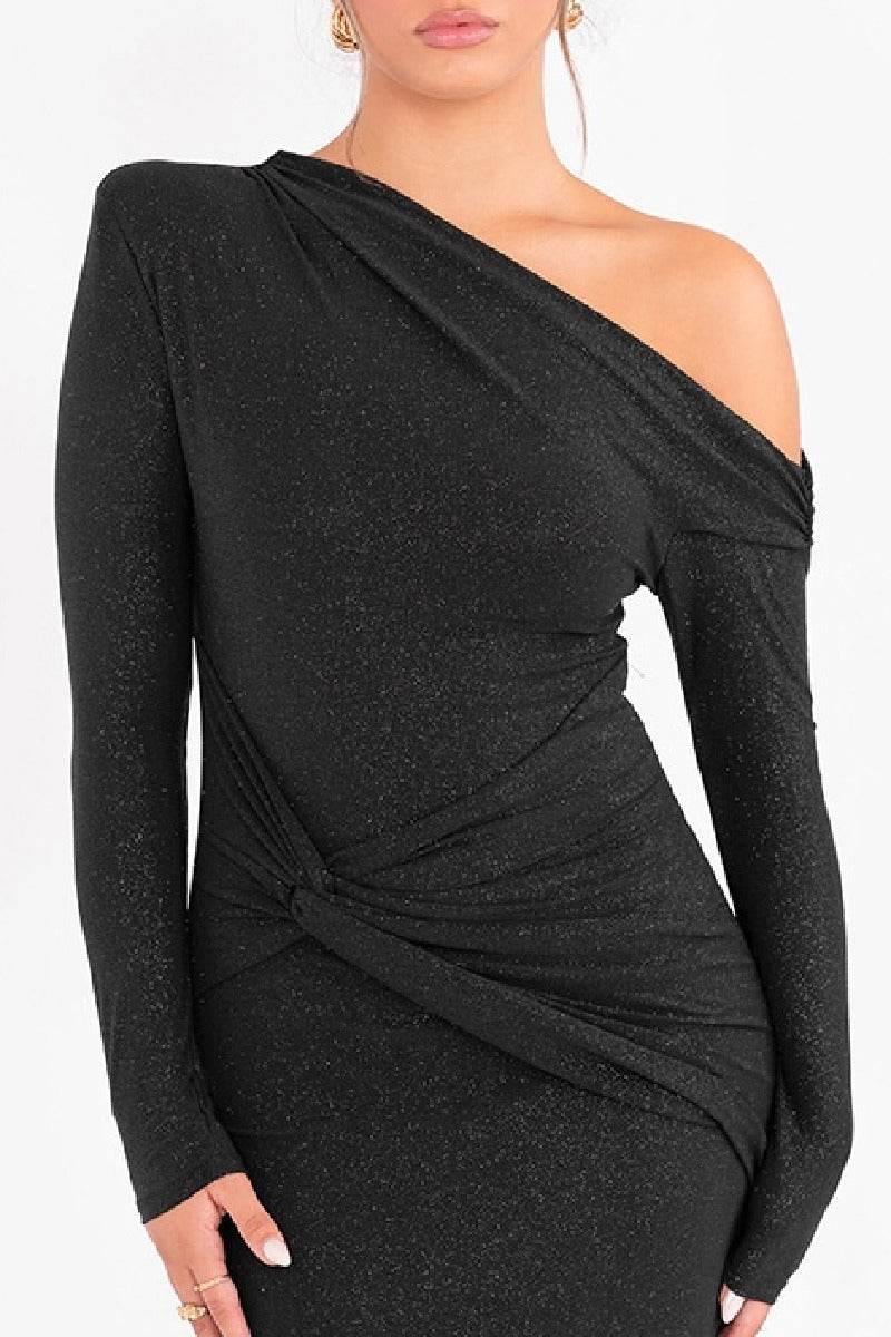Sheath Column Maxi Stretch Formal Evening Dresses 859189131139
