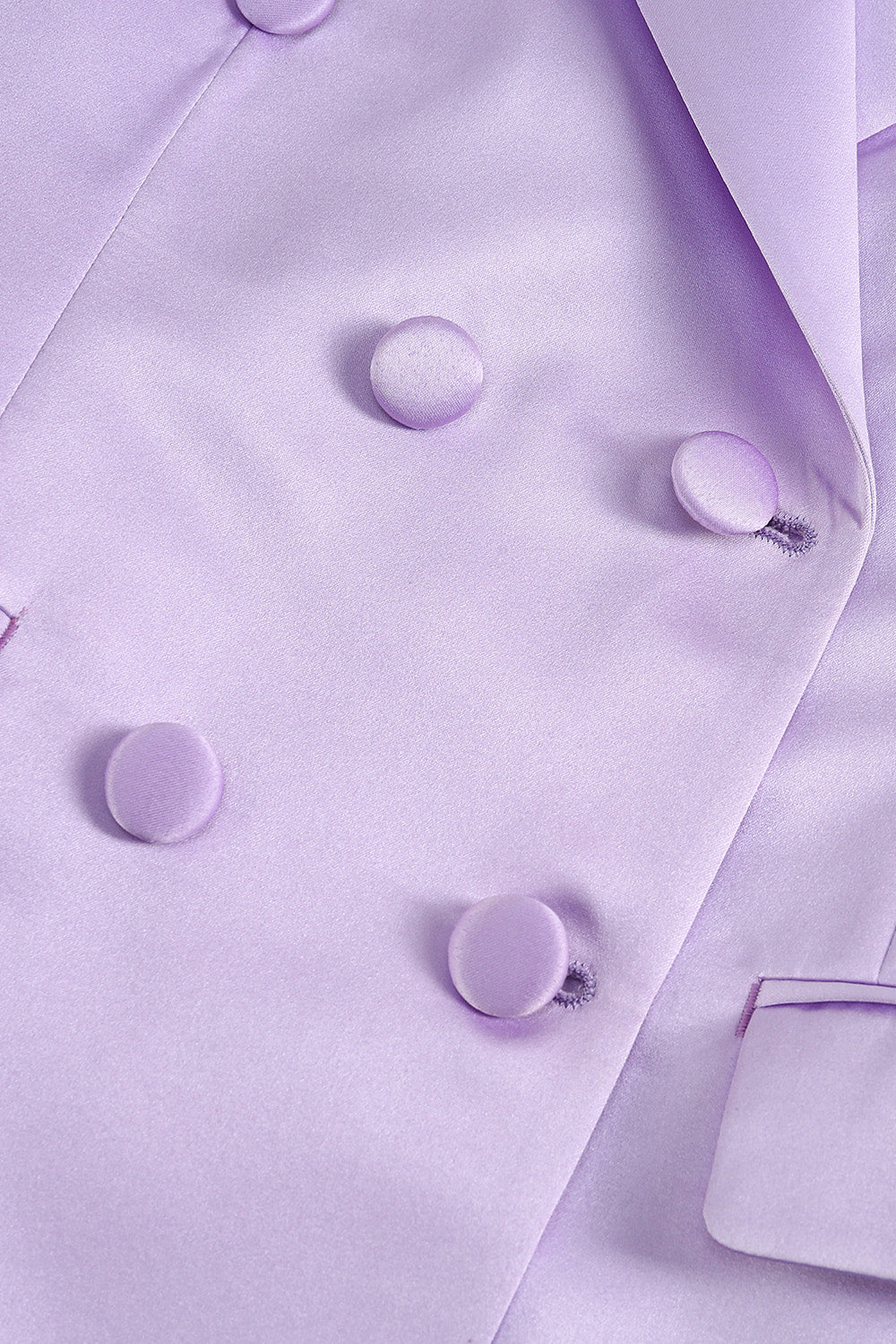 Peak Lapel Purple 2 Pieces Women's Suits