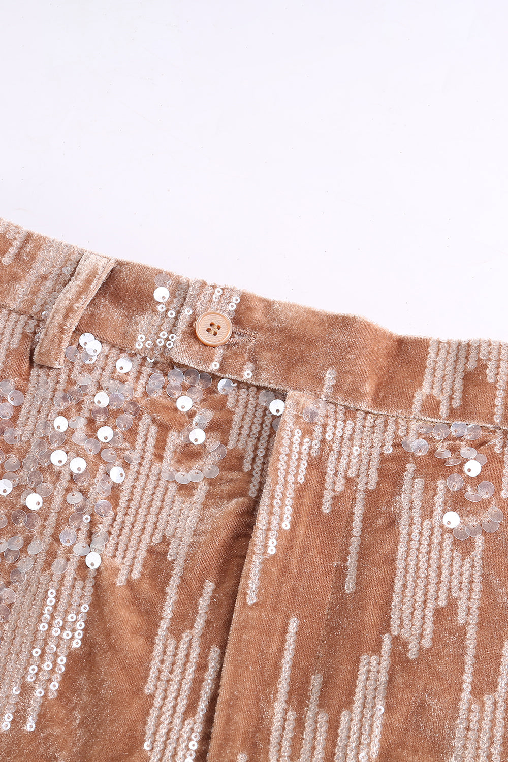 Sparkly Dusty Rose 2 Pieces Notched Lapel Women's Suits with Feather