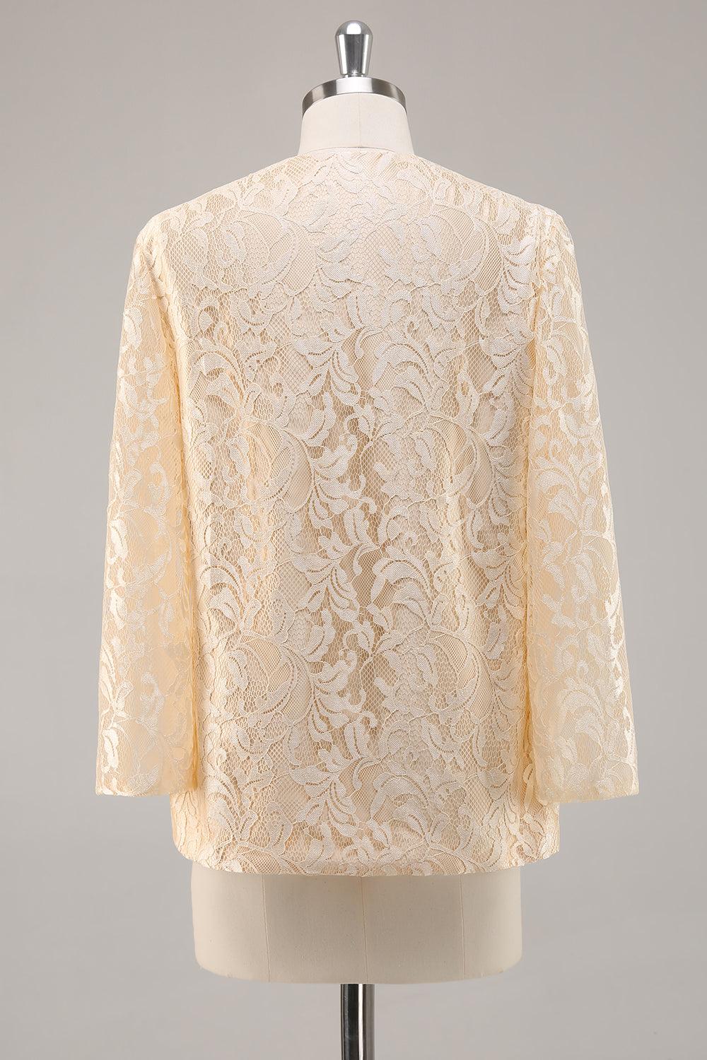 Champagne A-Line 2-Piece Mother of the Bride Dress