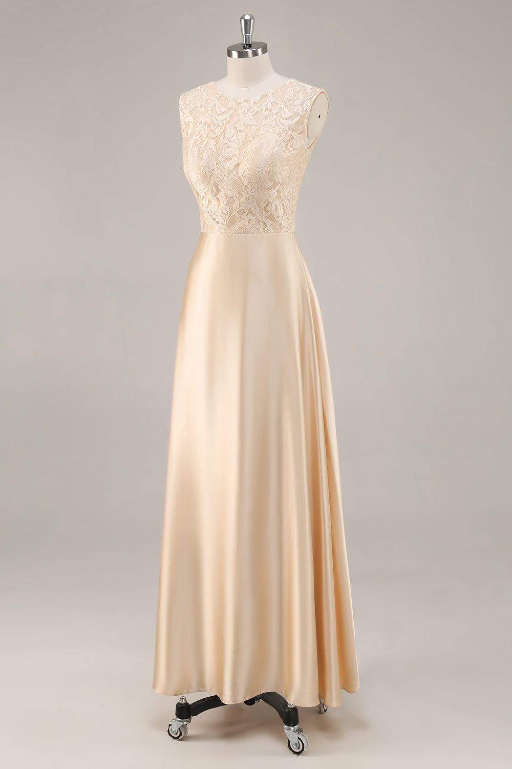 Champagne A-Line 2-Piece Mother of the Bride Dress