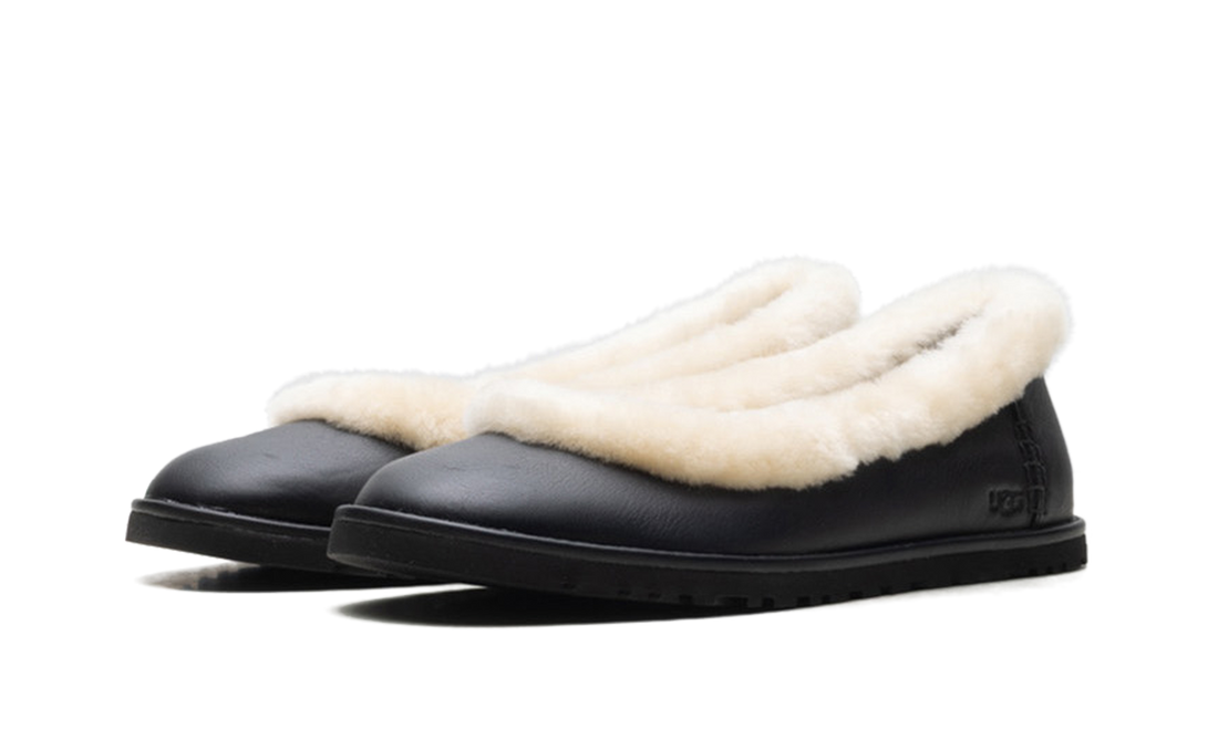 Zora Leather Ballet Flat WMNS Black 1178450 BLK
