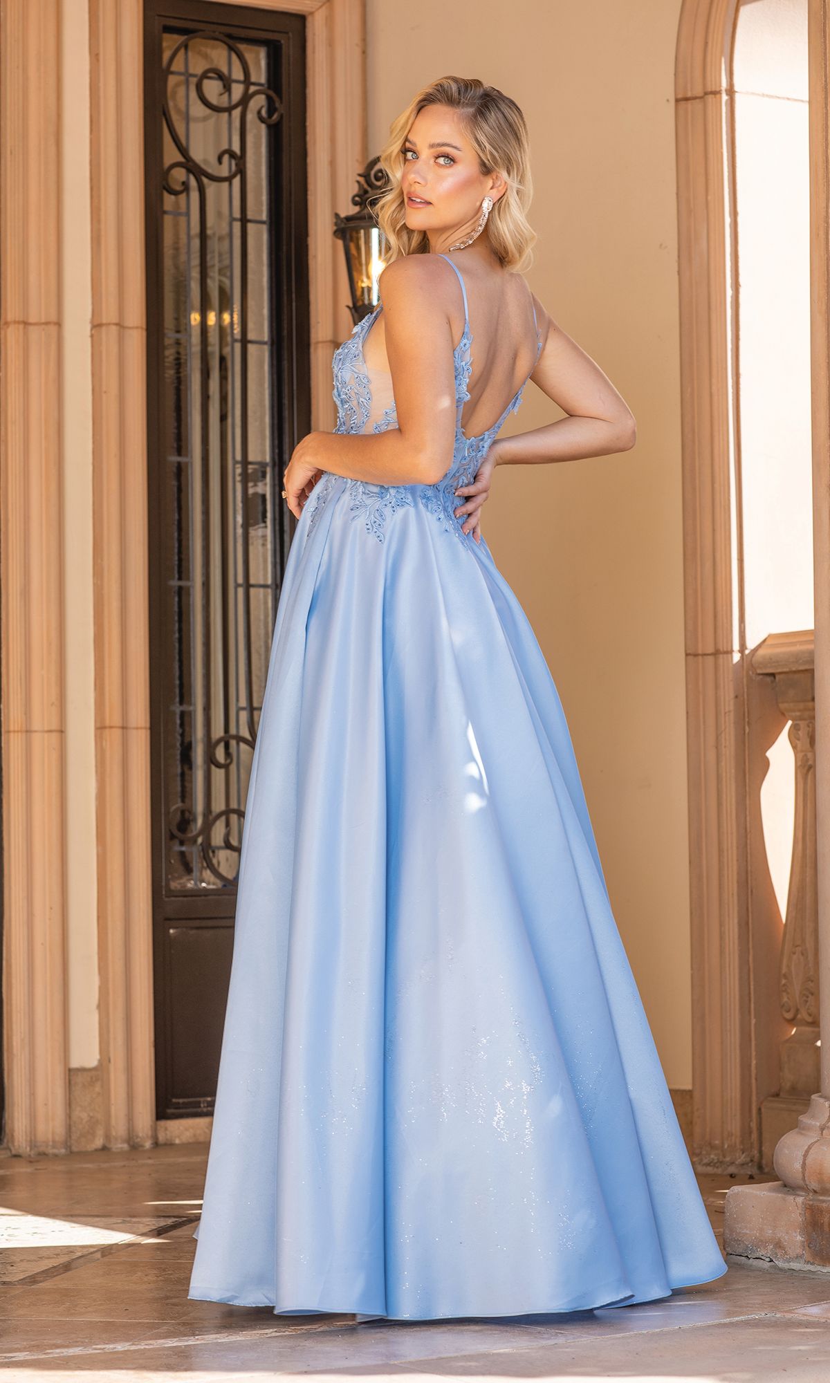 A-Line Long Prom Ball Gown: Dancing Queen 4326