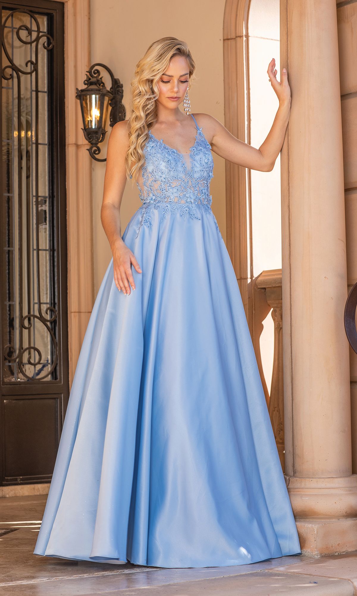 A-Line Long Prom Ball Gown: Dancing Queen 4326