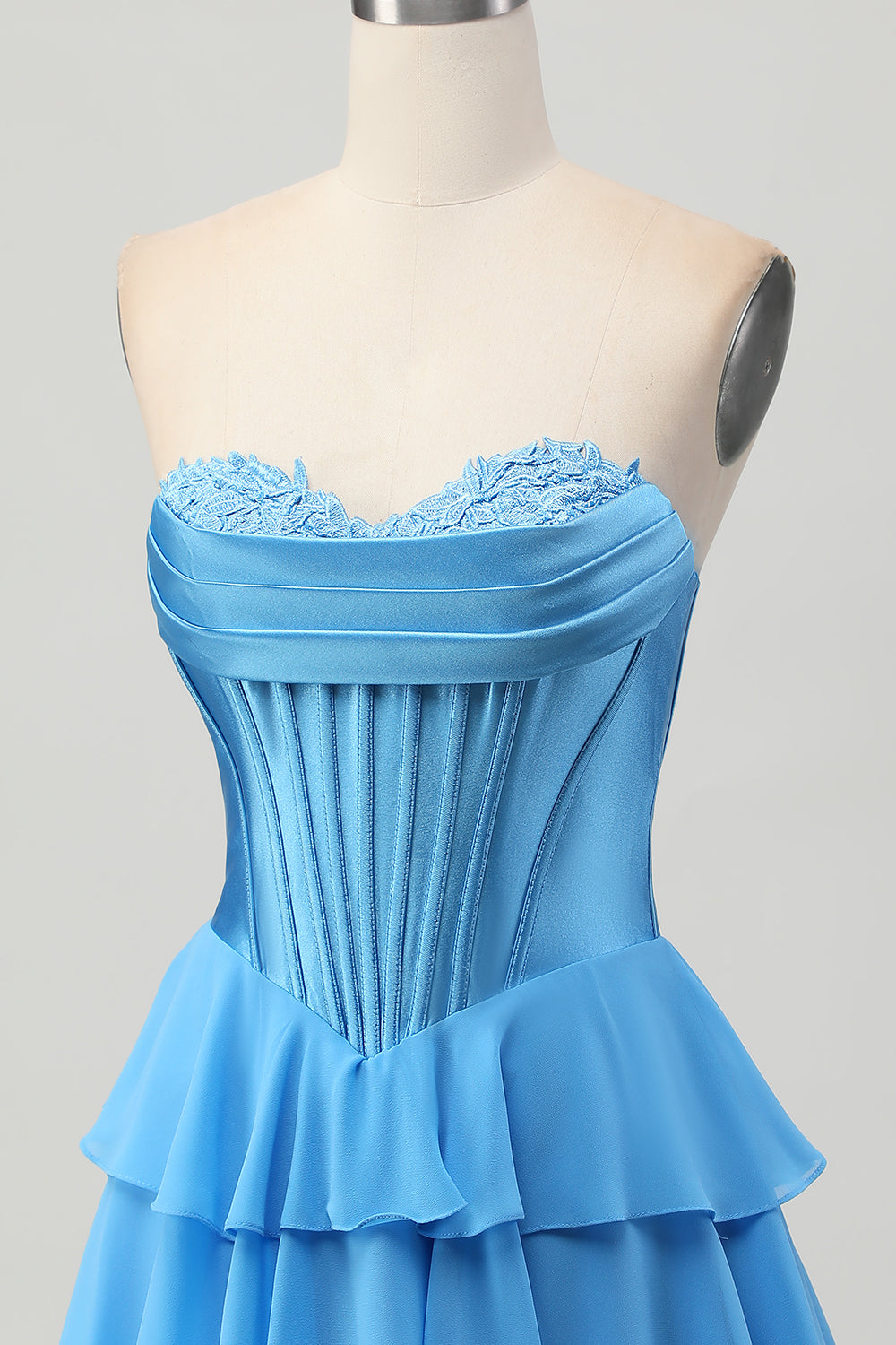 Fuchsia Ruched Corset Sweetheart Short Homecoming Dress with Appliques