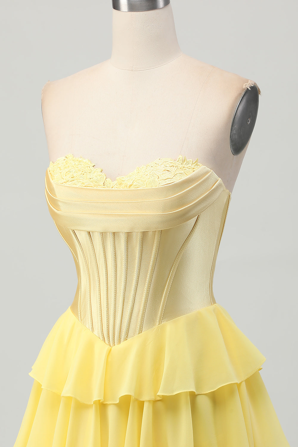 Blue Corset Ruched Sweetheart Short Homecoming Dress with Appliques