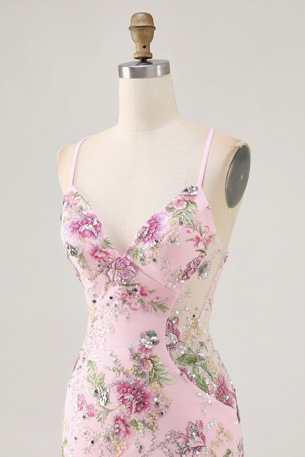 Sparkly Peacock Floral Tight Beaded Short Homecoming Dress with Sequin