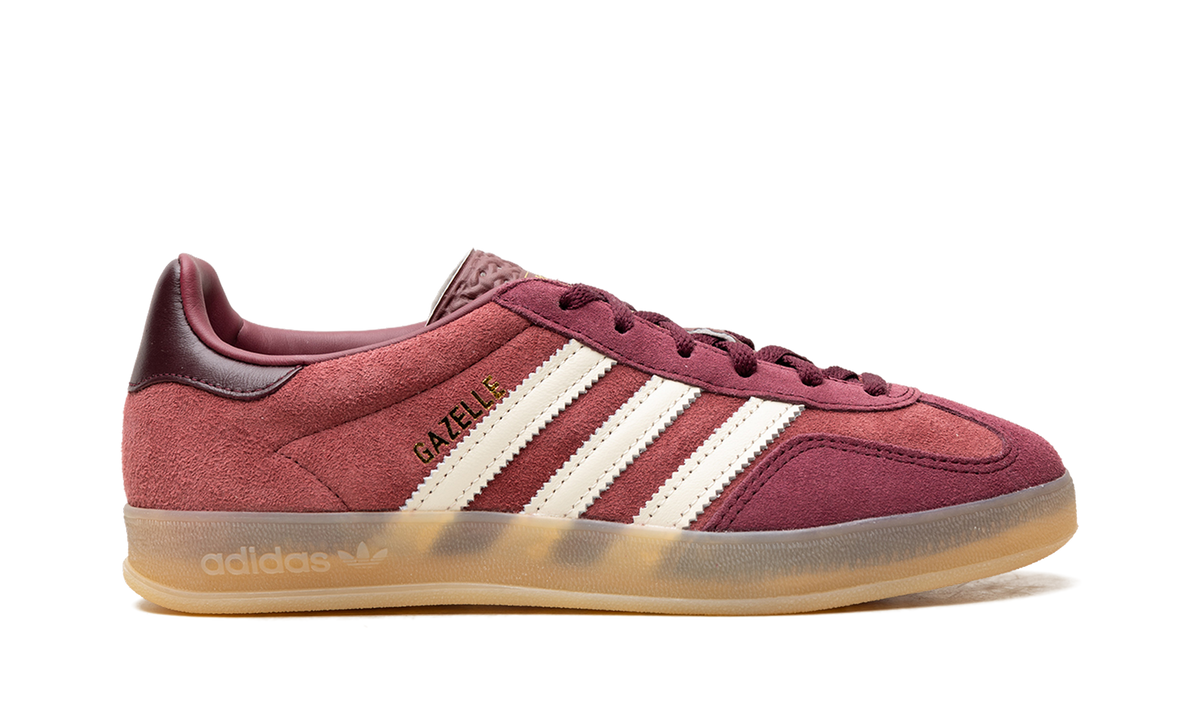 Gazelle Indoor WMNS Shadow Red Off White HQ2661