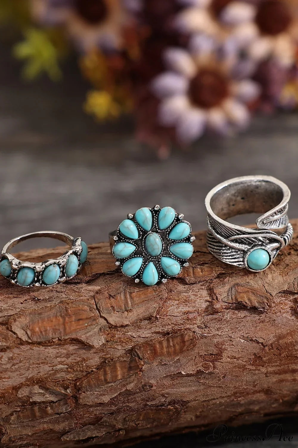 5pcs Vintage & Fashionable & Exquisite Bohemian Ring