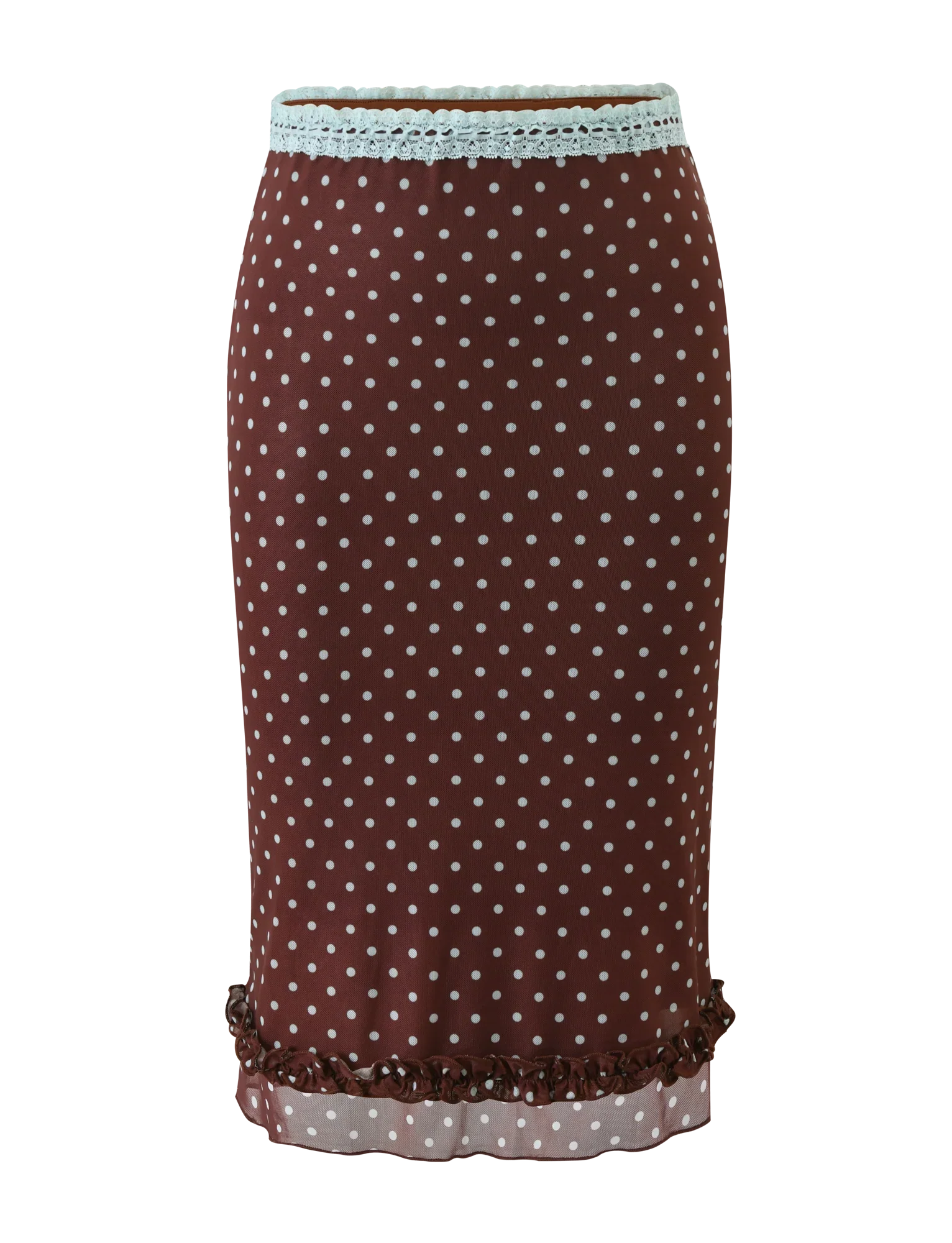 AMARA MIDI SKIRT - POLKA DOT