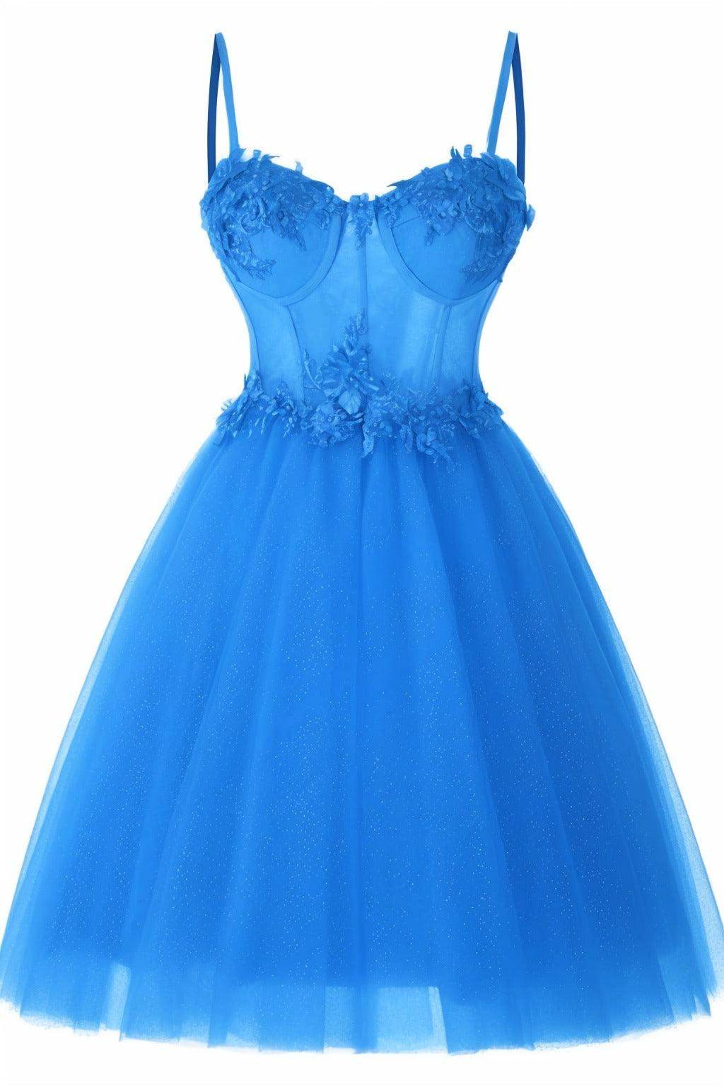 A-Line Short-Mini Tulle Prom Dress CS0400