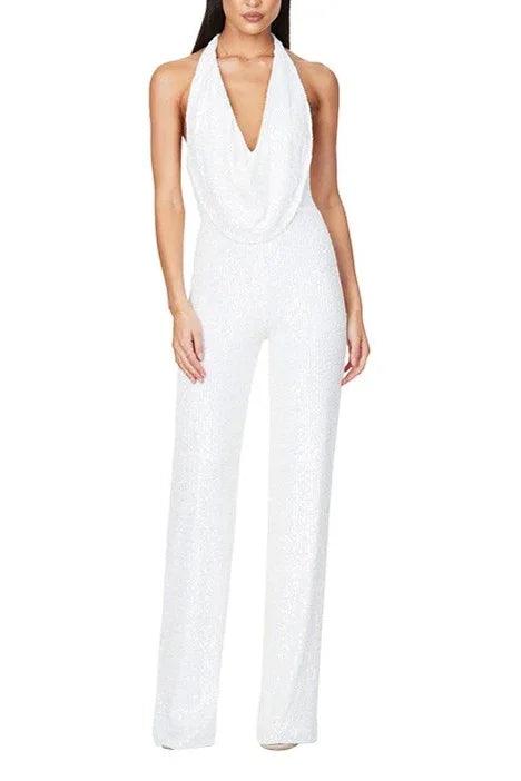 Jumpsuit Maxi Sequins Formal Evening Dresses 678030856246