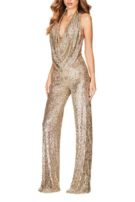 Jumpsuit Maxi Sequins Formal Evening Dresses 678030856246