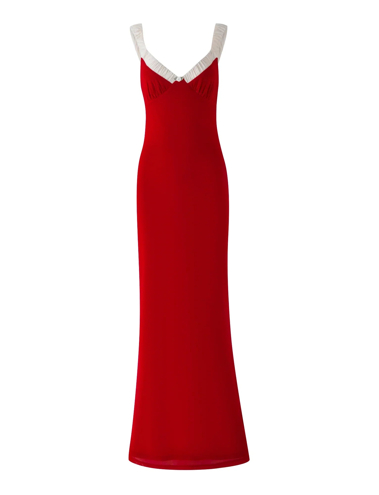 AMARAN MAXI DRESS - RED : BURGUNDY