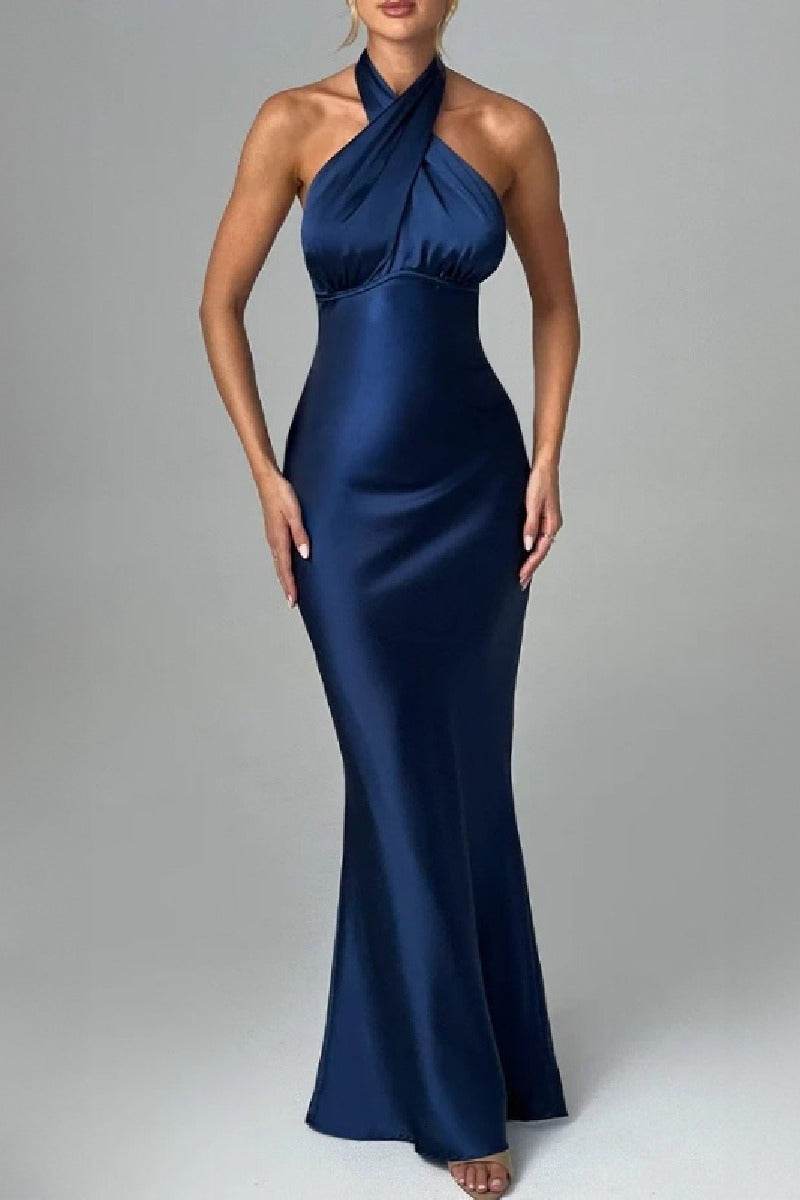 Mermaid Maxi Stretch Formal Evening Dresses 799345436042
