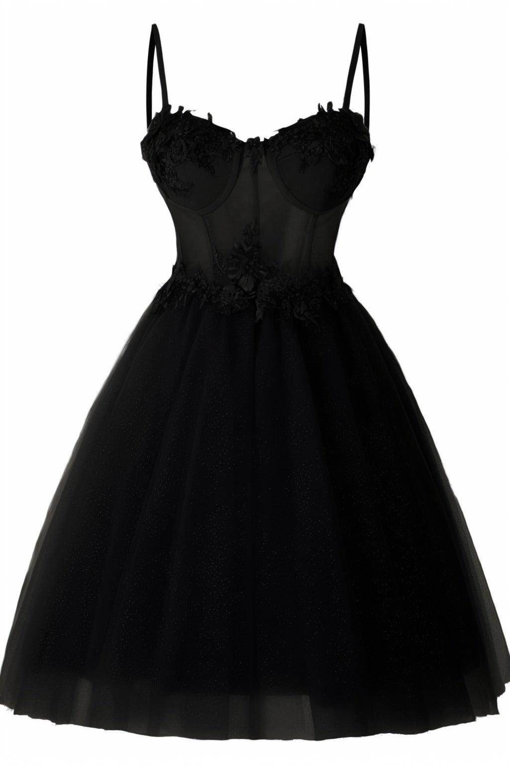 A-Line Short-Mini Tulle Prom Dress CS0400