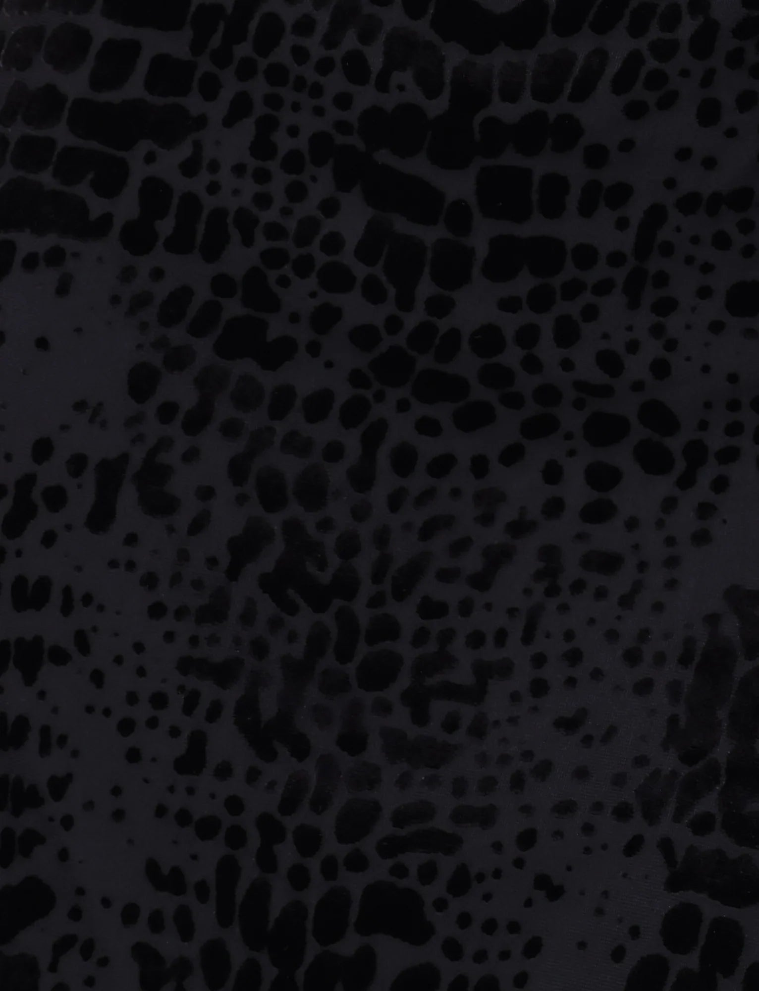 ALLIRA BURNOUT MINI DRESS 2.0 - BLACK : SNAKE