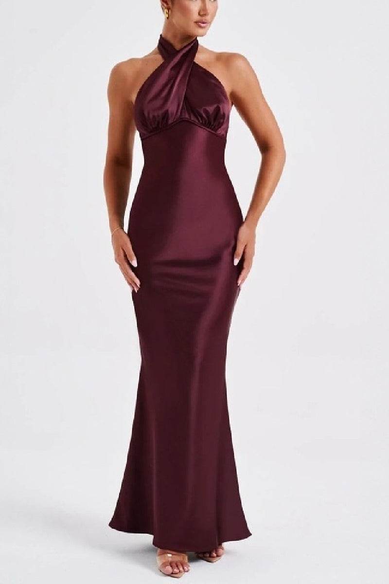 Mermaid Maxi Stretch Formal Evening Dresses 799345436042
