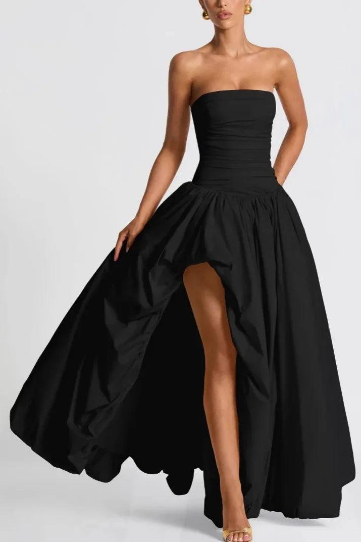 Asymmetry High-Low Formal Evening Dresses 908564007759