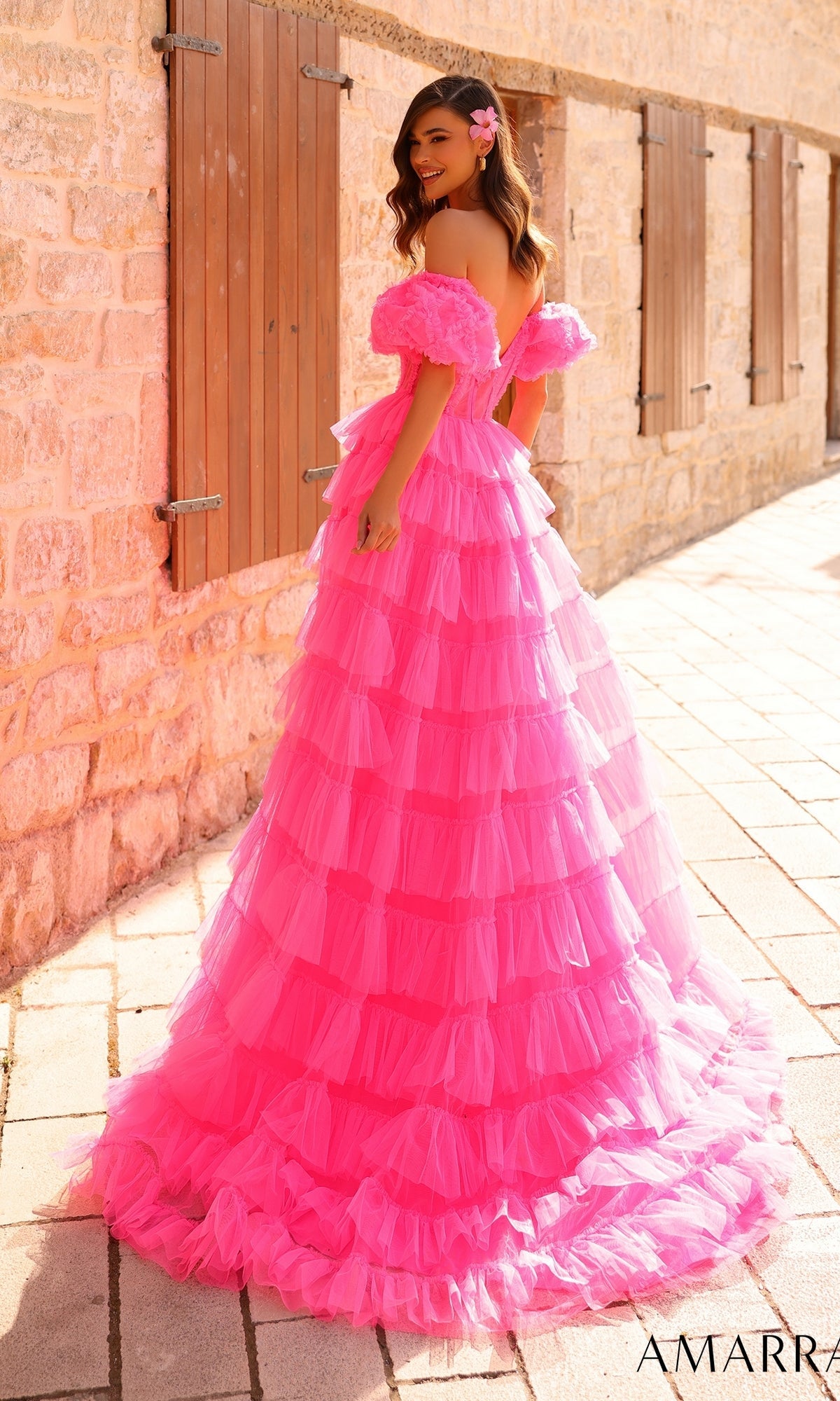 Amarra Long Prom Dress 94000