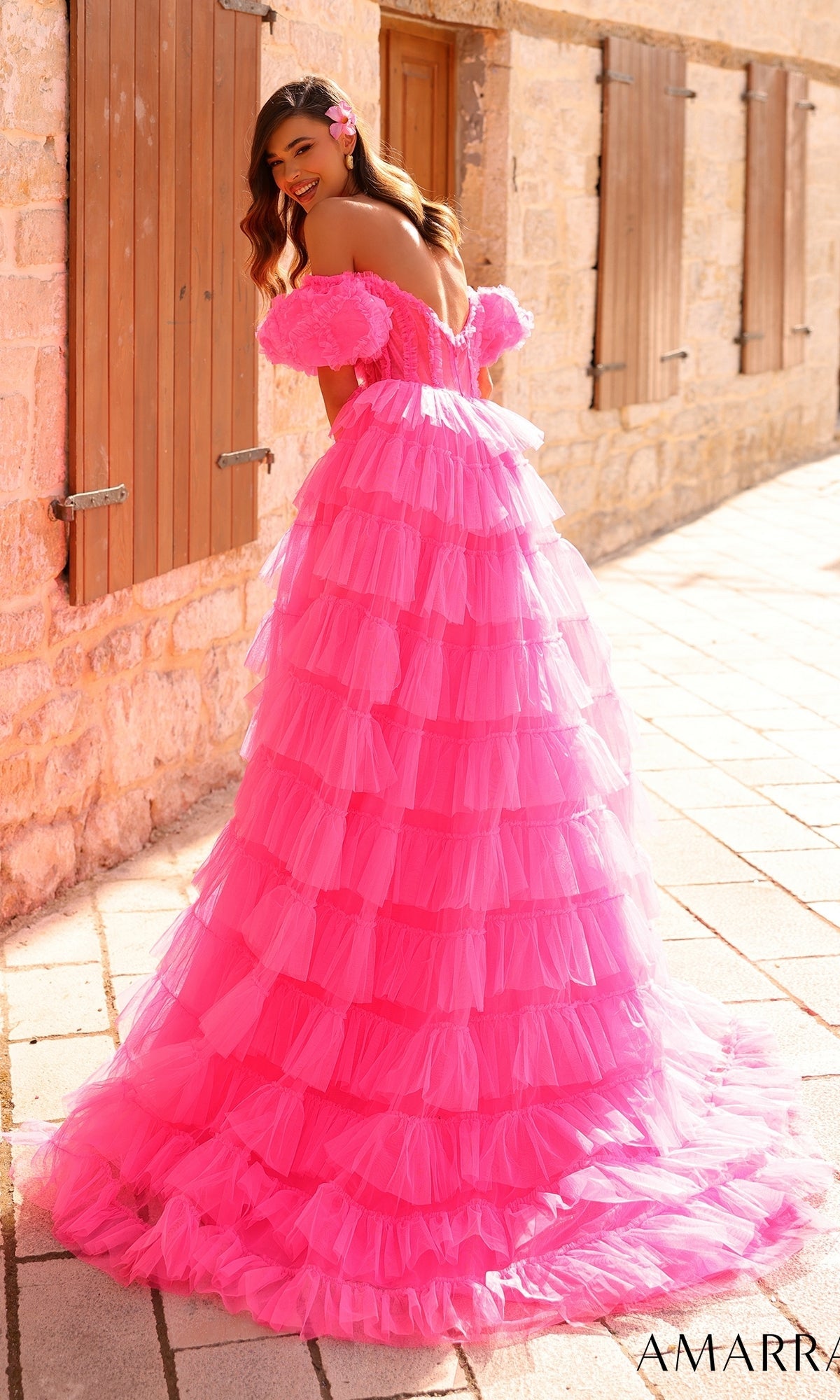 Amarra Long Prom Dress 94000