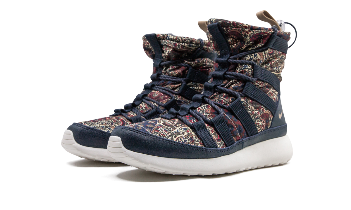 Roshe Run Hi Sneakerboot QS WMNS Liberty of London Armory Navy 633519 402
