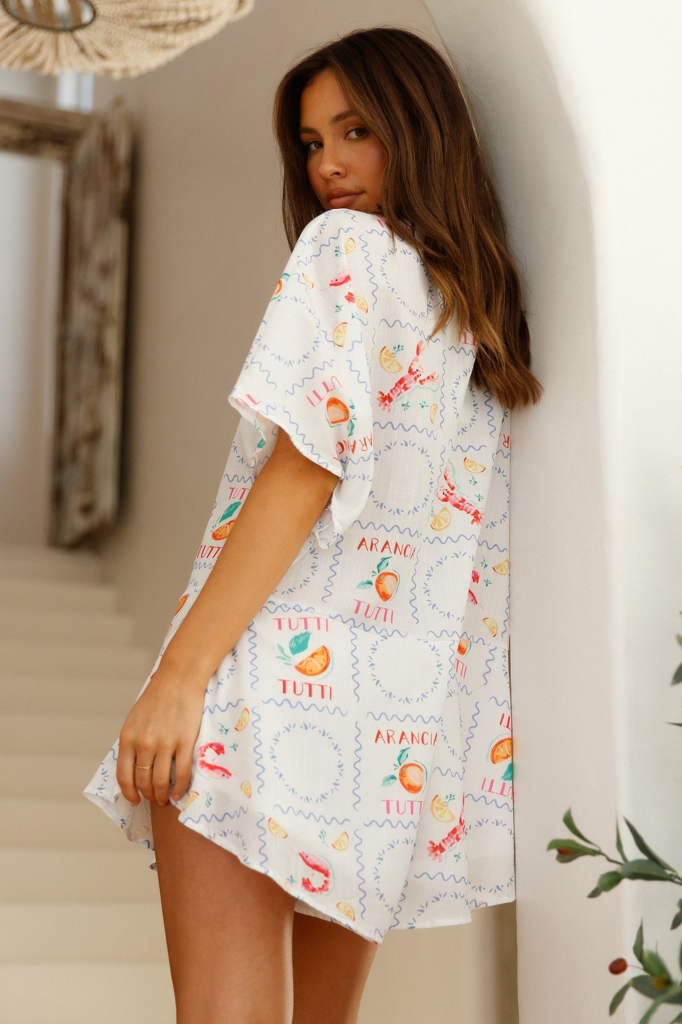 Fruit Salad Romper Multi