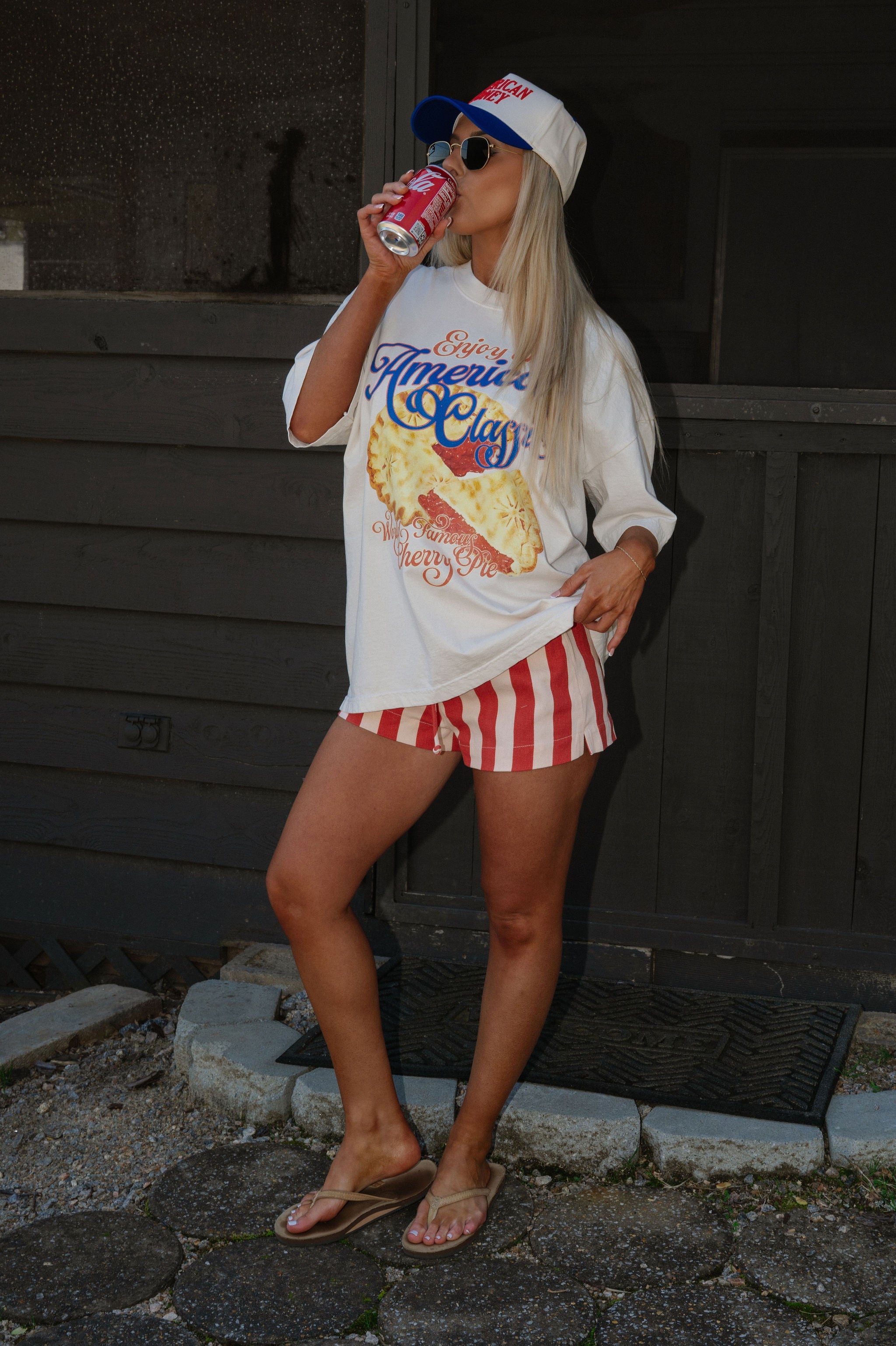 Cherry Pie Tee-Ivory