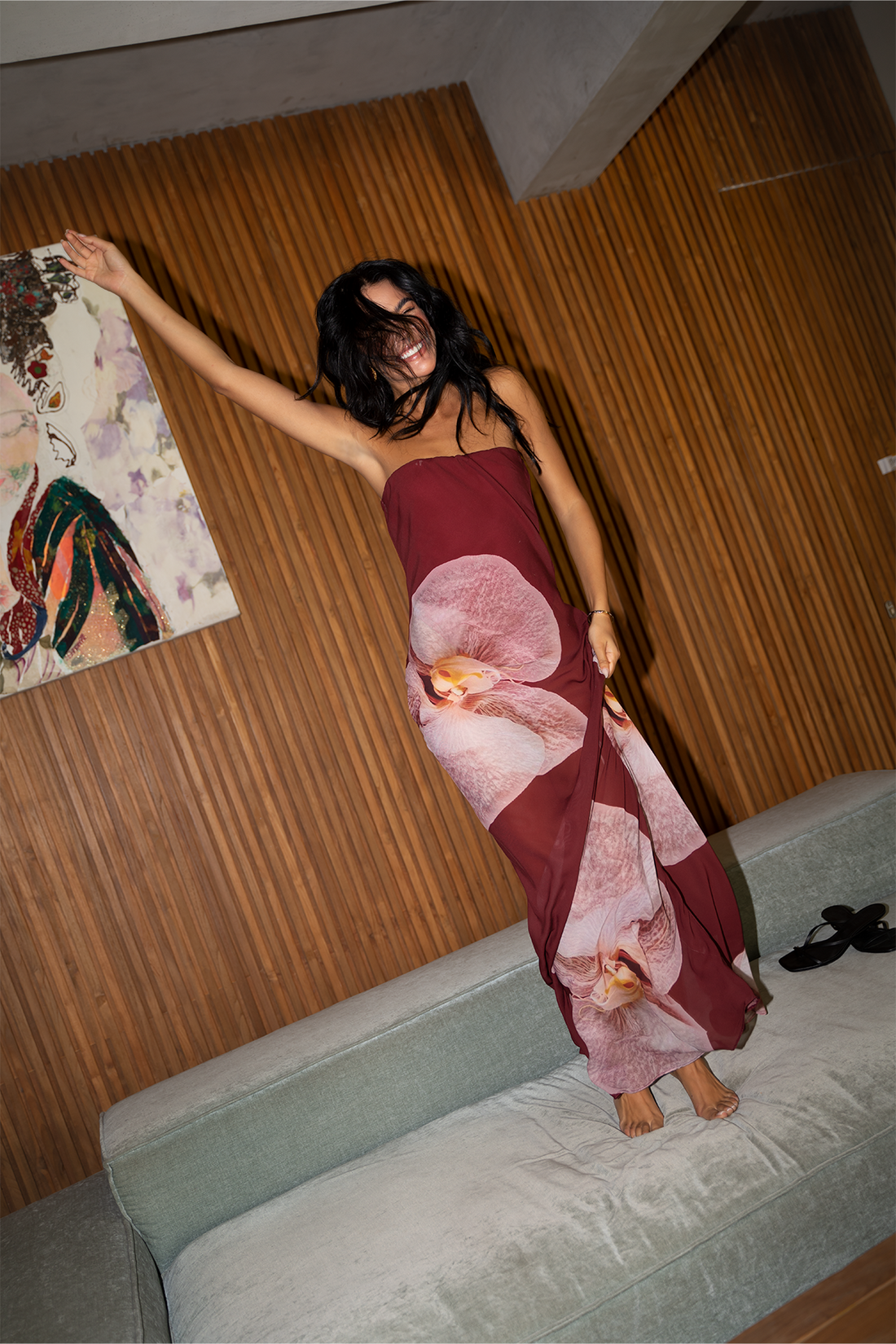 ALESSIA MAXI DRESS | ORCHID