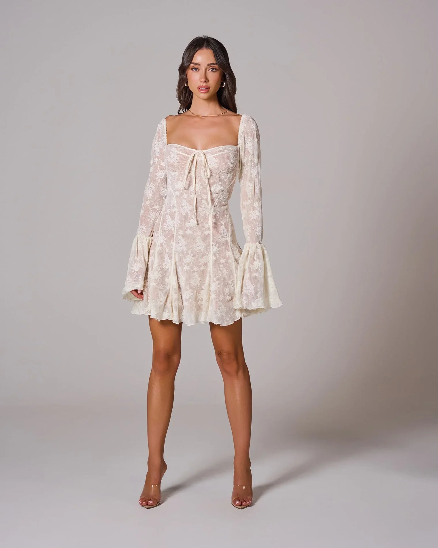 Amaya ¨C The Romantic Lace Illusion Dress