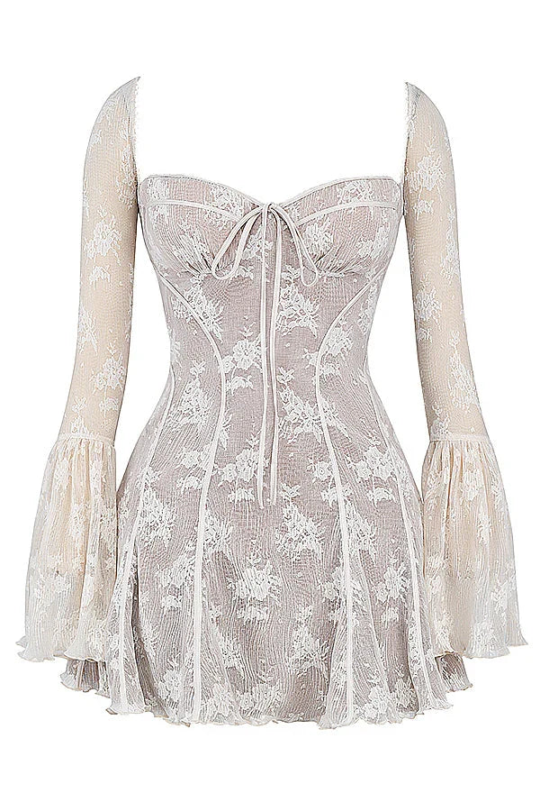 Amaya ¨C The Romantic Lace Illusion Dress