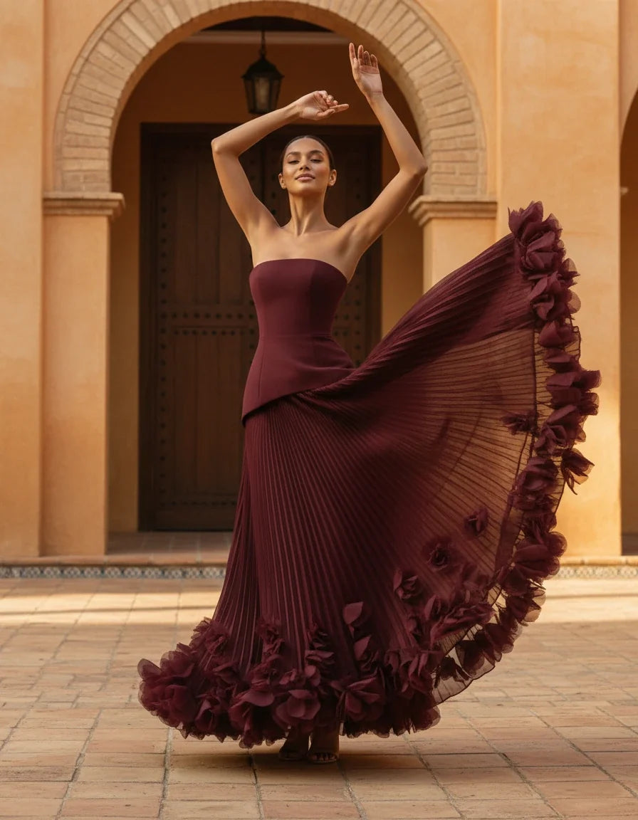 Armeria — The Blooming Petal Gown