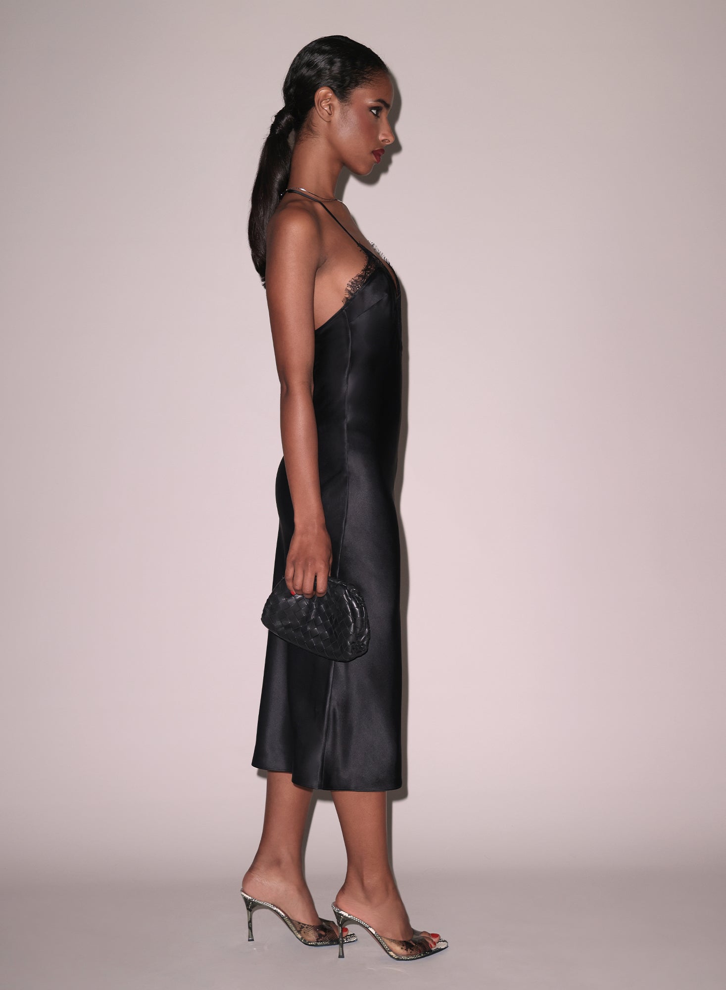 Buckle T-Strap Dress