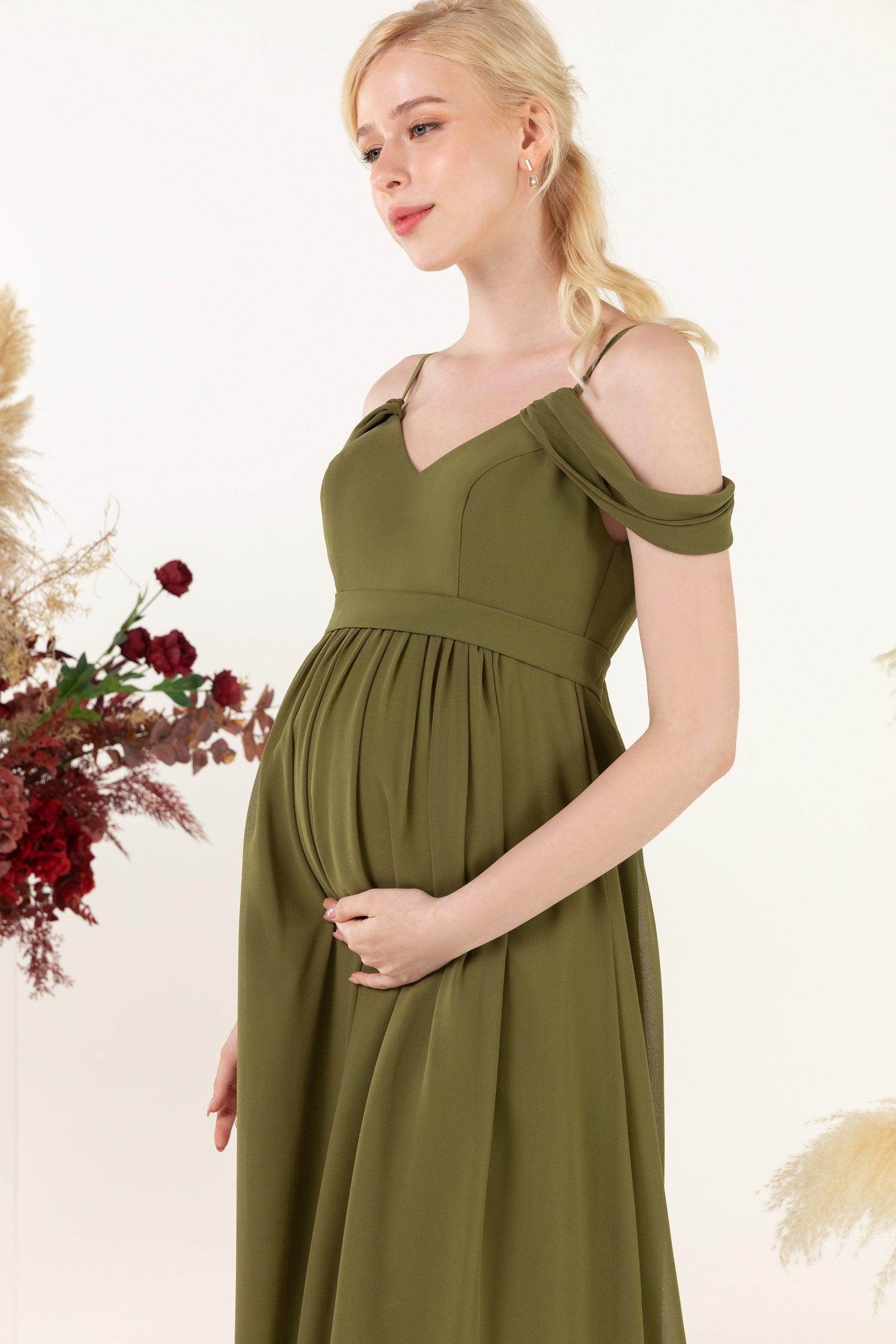 A-Line Floor Length Chiffon Bridesmaid Dress CB0476M