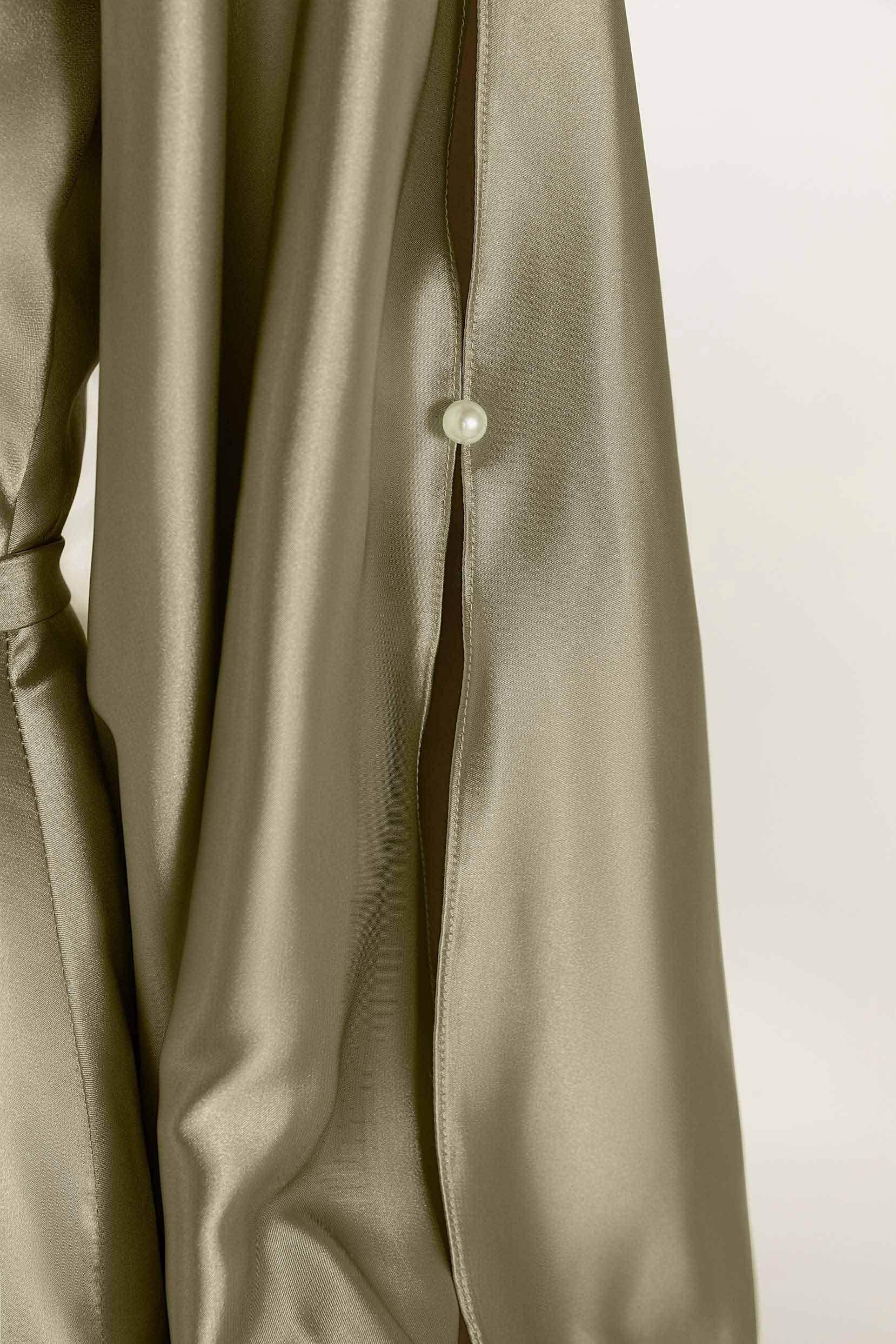 Trumpet Luxe Satin Bridesmaid Dress Formal Dresses CB0500