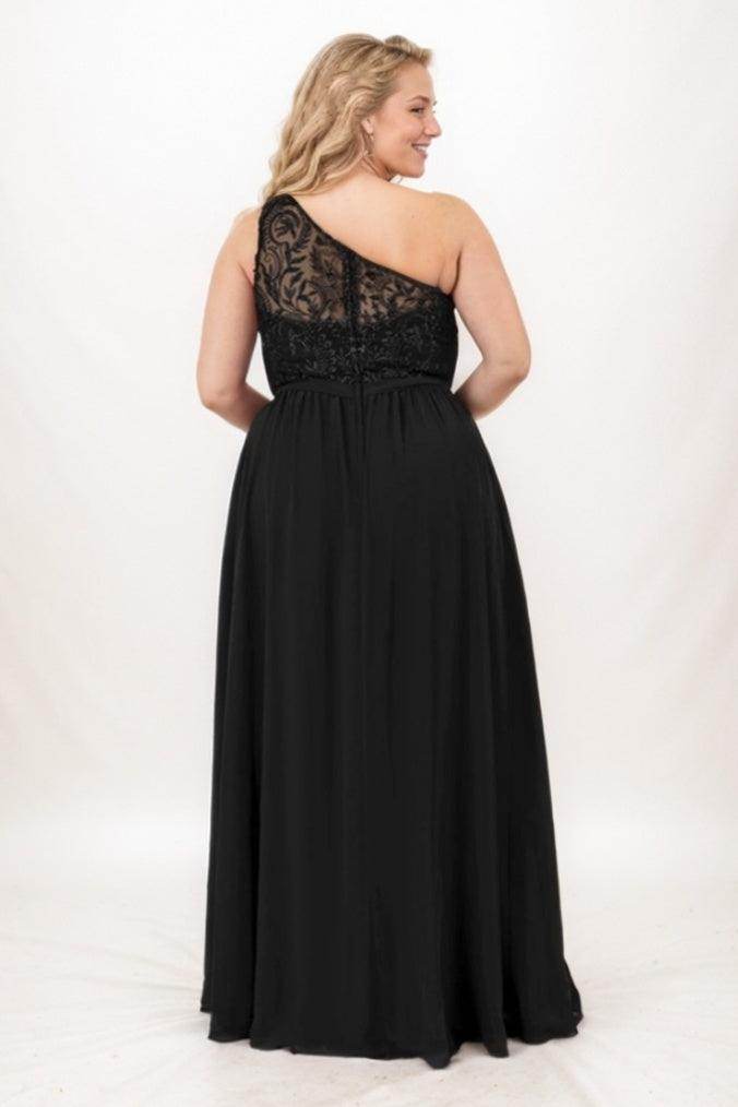 A-Line Maxi Chiffon Bridesmaid Dress CB0772
