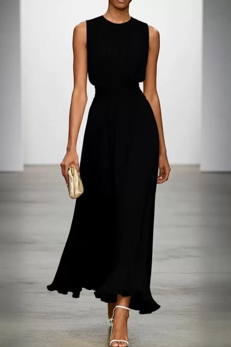 A-Line Ankle-length Chiffon Wedding Guest Dress CG0329