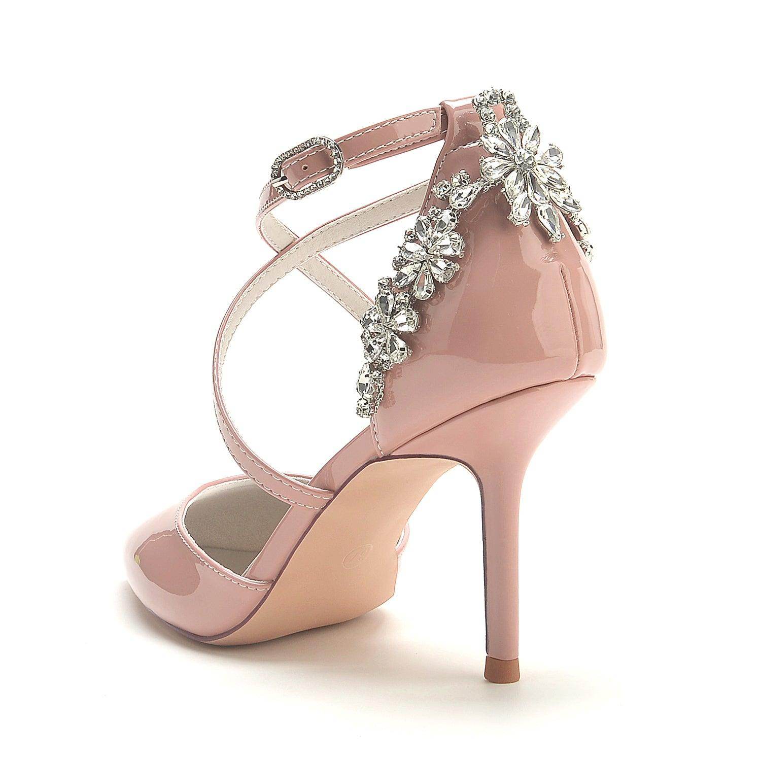 Stiletto Heel 8.5cm Patent Leather Shoes CK0179