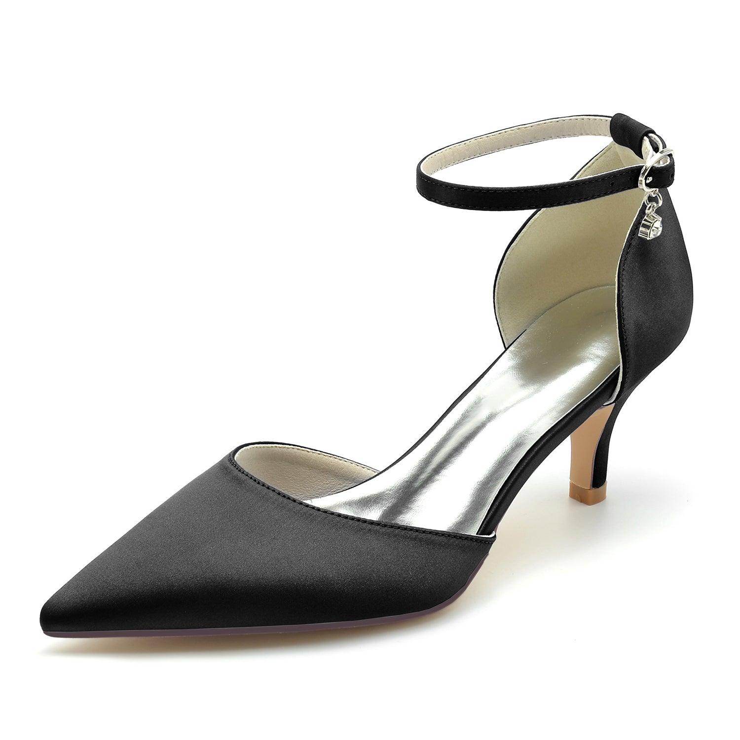 Stiletto Heel 6cm Silk-Like Shoes CK0203
