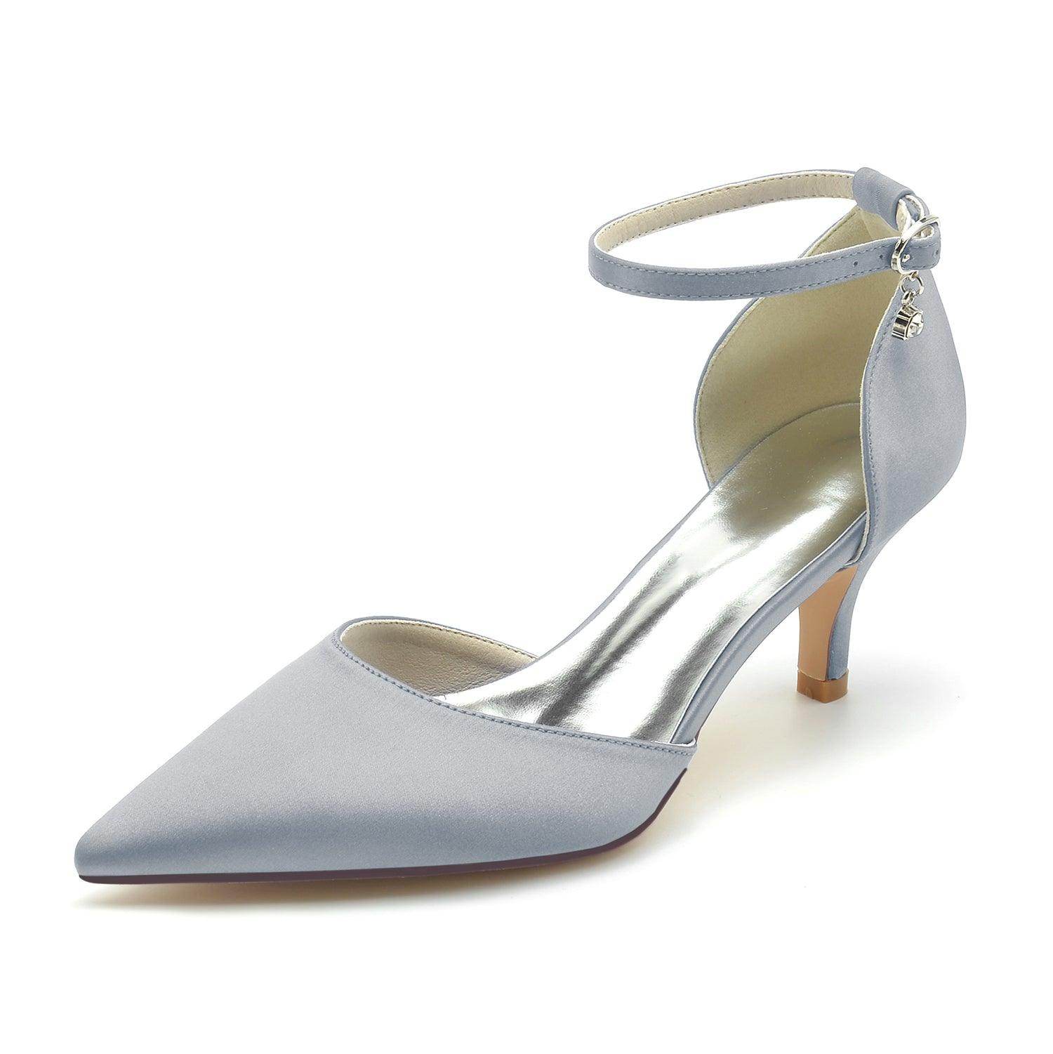 Stiletto Heel 6cm Silk-Like Shoes CK0203