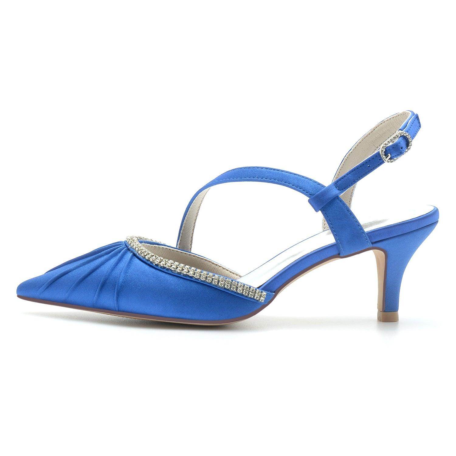 Stiletto Heel 6cm Silk-Like Shoes CK0205