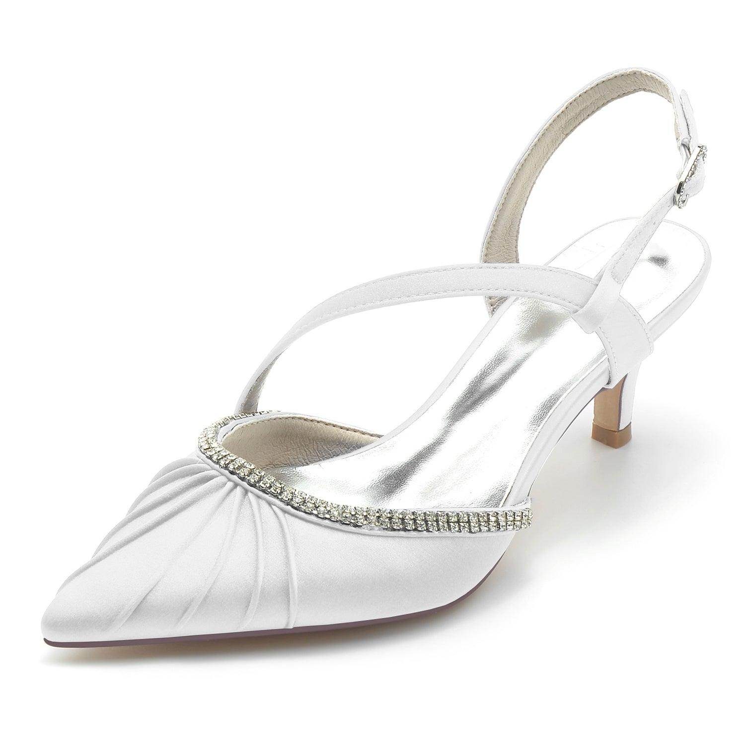 Stiletto Heel 6cm Silk-Like Shoes CK0205