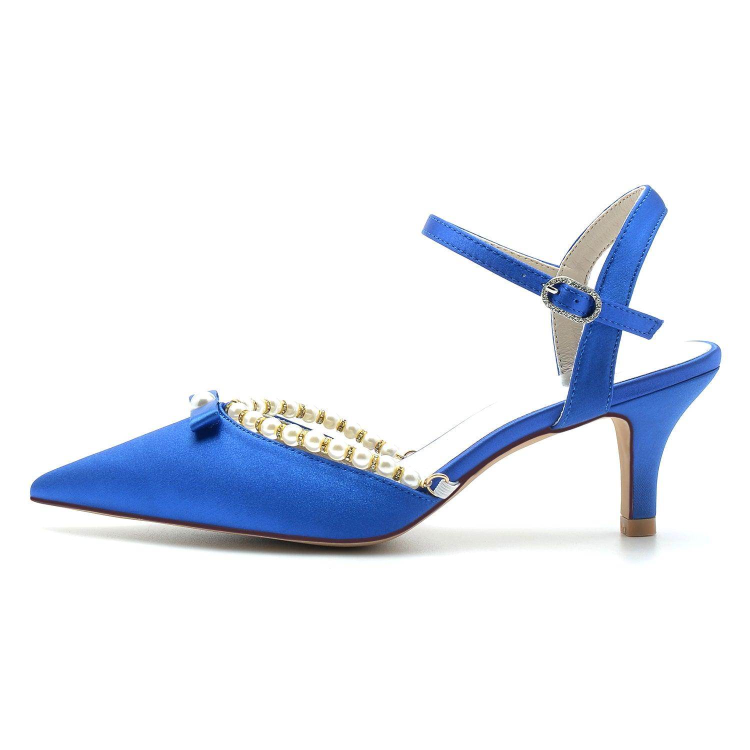 Stiletto Heel 6cm Silk-Like Shoes CK0207