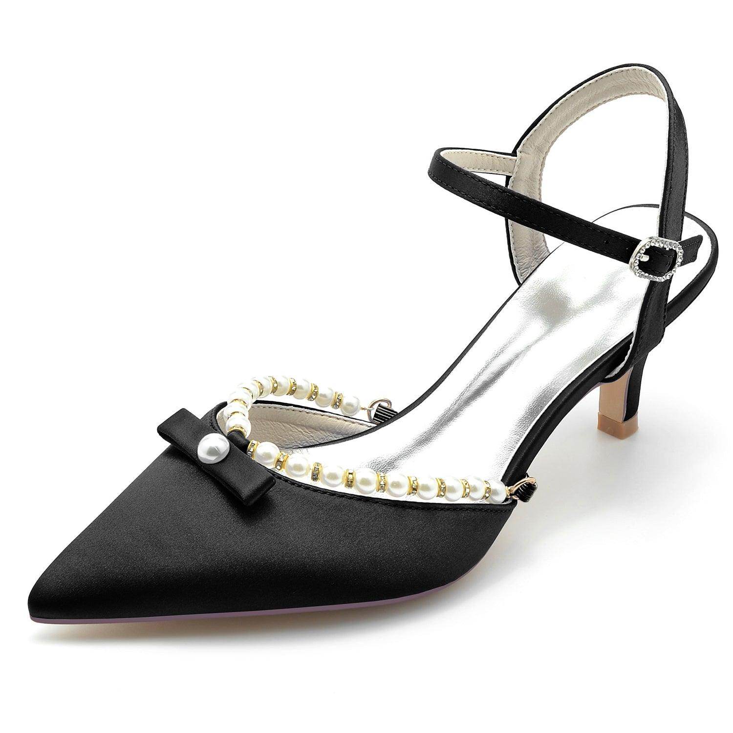 Stiletto Heel 6cm Silk-Like Shoes CK0207
