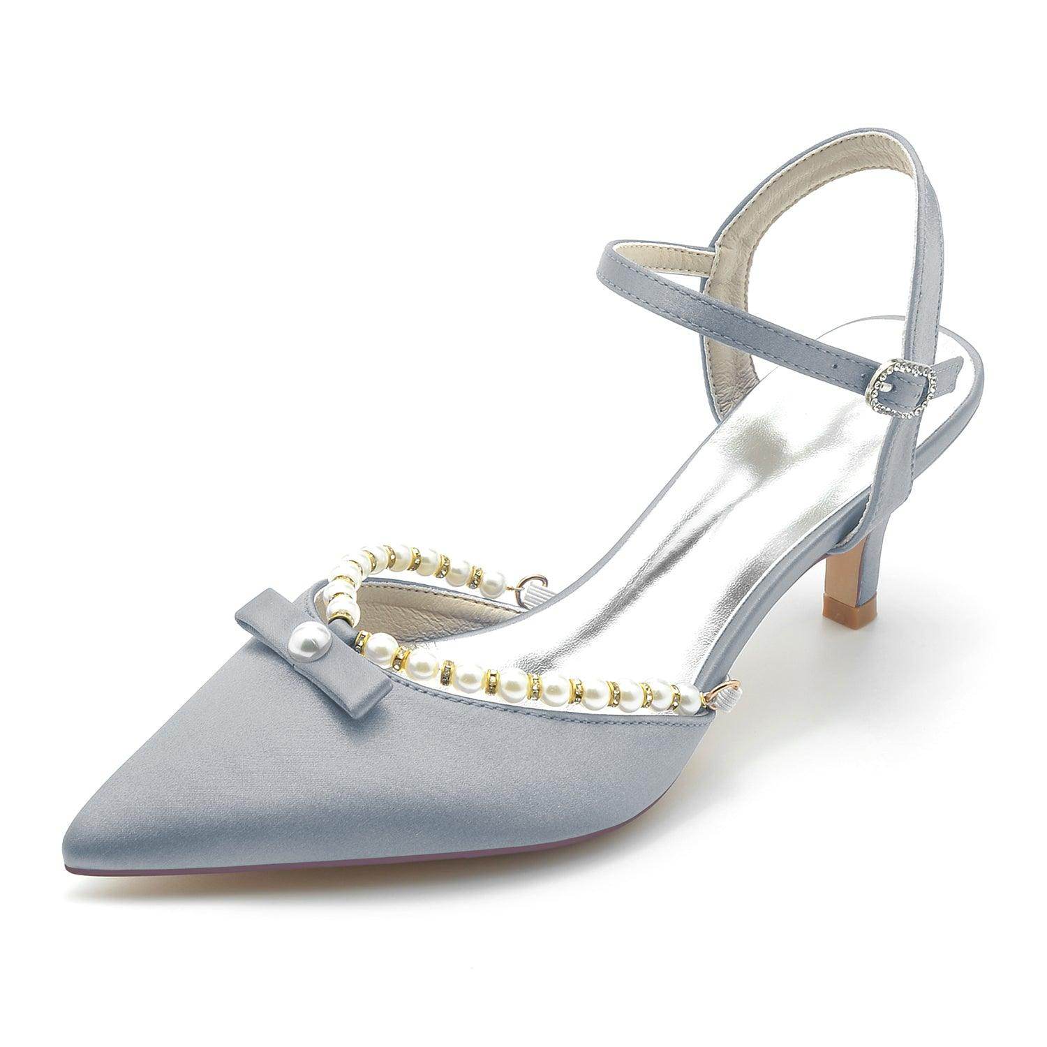 Stiletto Heel 6cm Silk-Like Shoes CK0207