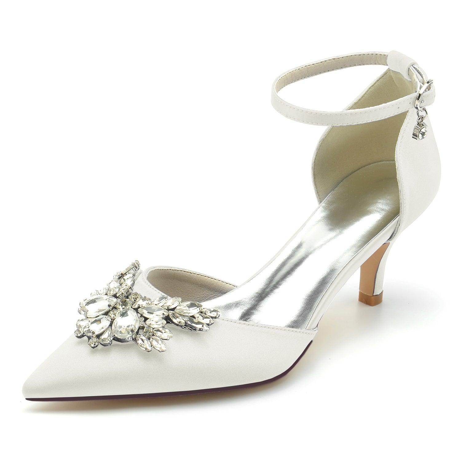 Stiletto Heel 6cm Silk-Like Shoes CK0211